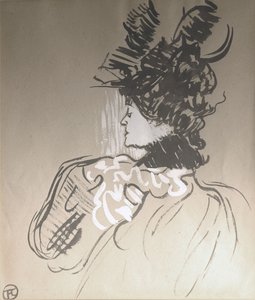 Neuer Hut Suzanne von Henri de Toulouse Lautrec